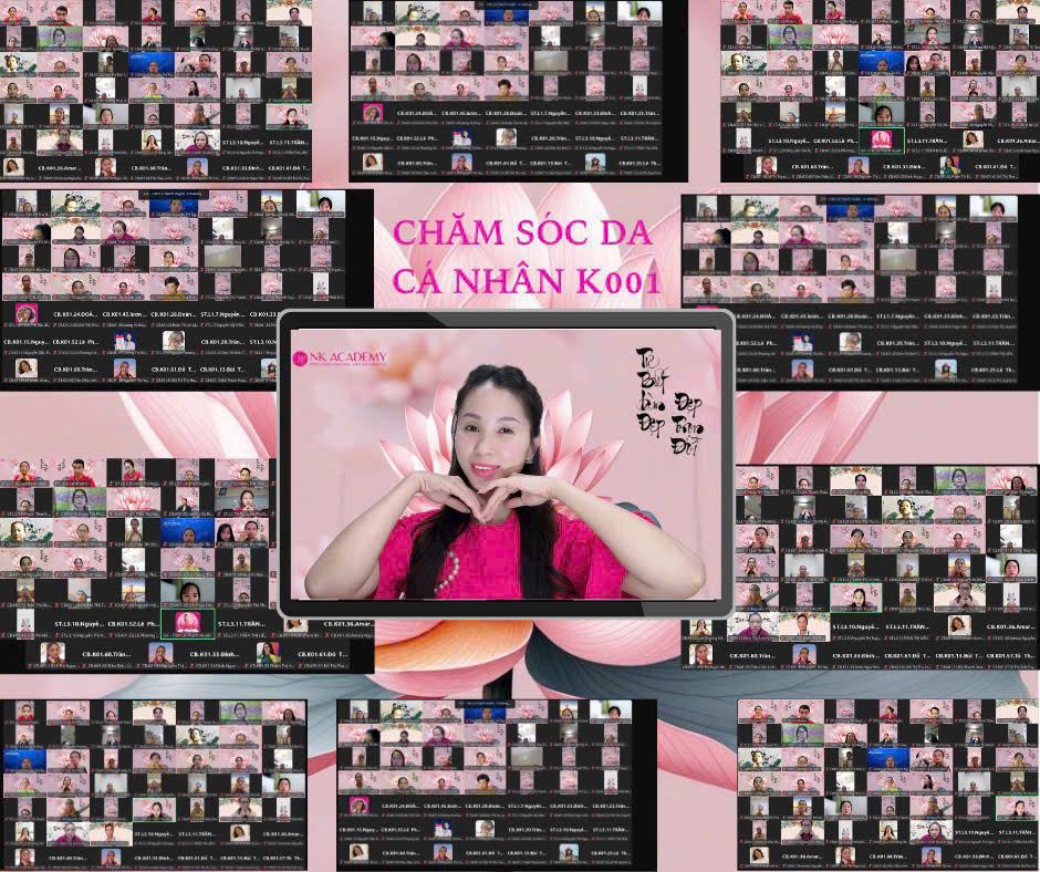 Khoá học chăm sóc da cá nhân online cùng Trần Lê Thanh Huyền