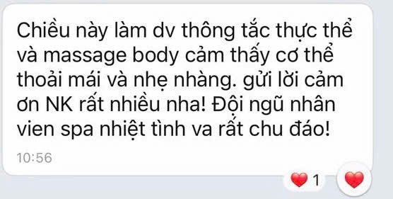 Cảm nhận khách hàng tại NK — gương mặt rạng rỡ
